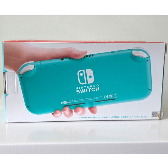 Nintendo Switch Lite Handheld Console Turquoise Japanese Edition Region Free - Picture 6 of 6